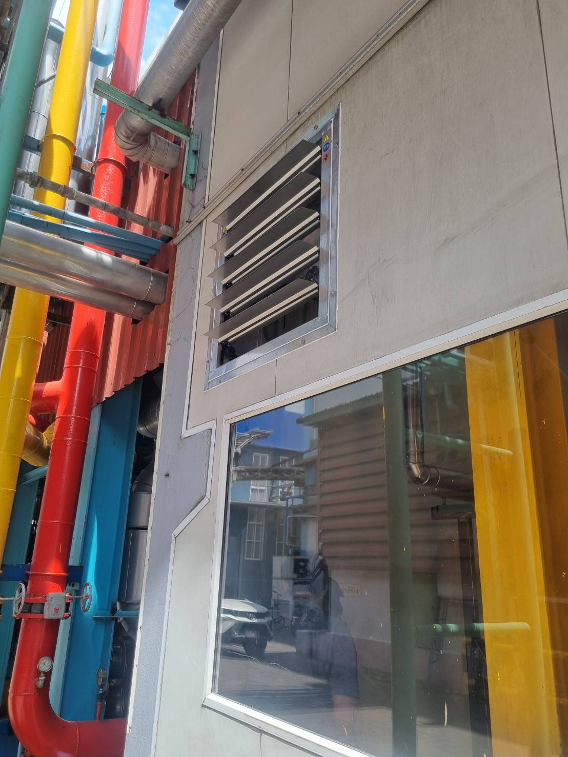 34444_0_0 งานติดตั้งพัดลมแสตนเลสอุตสากรรม 50in